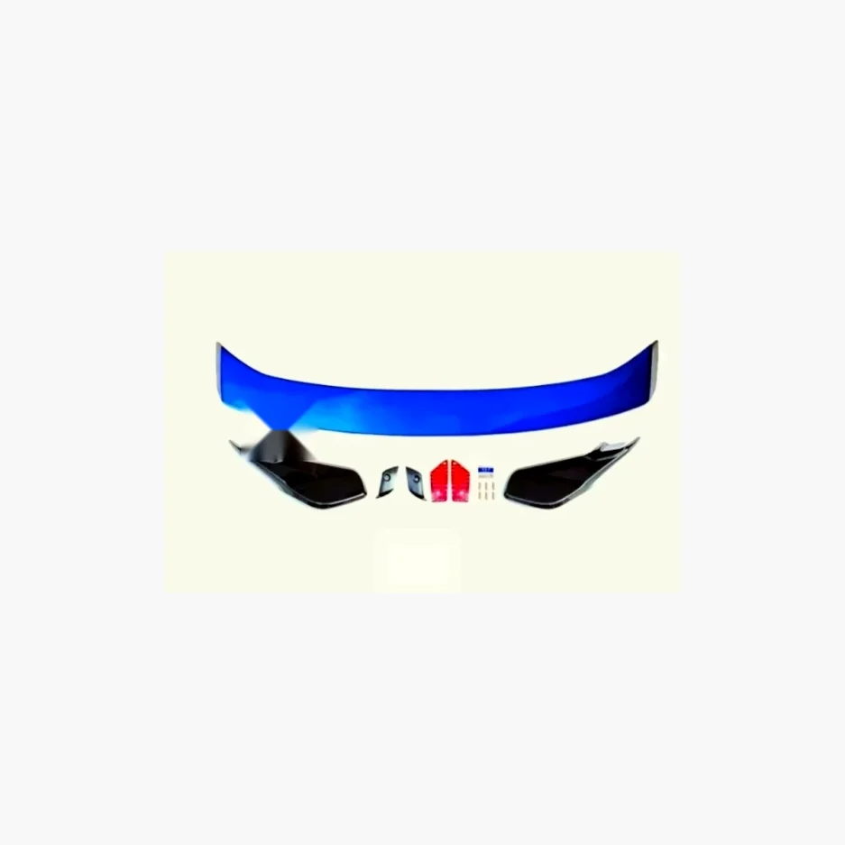 Honda Civic 11th Gen Hatchback Type R Style 2 Tone Rear Spoiler Wing Gloss Black Red Blue White 2022 Plus