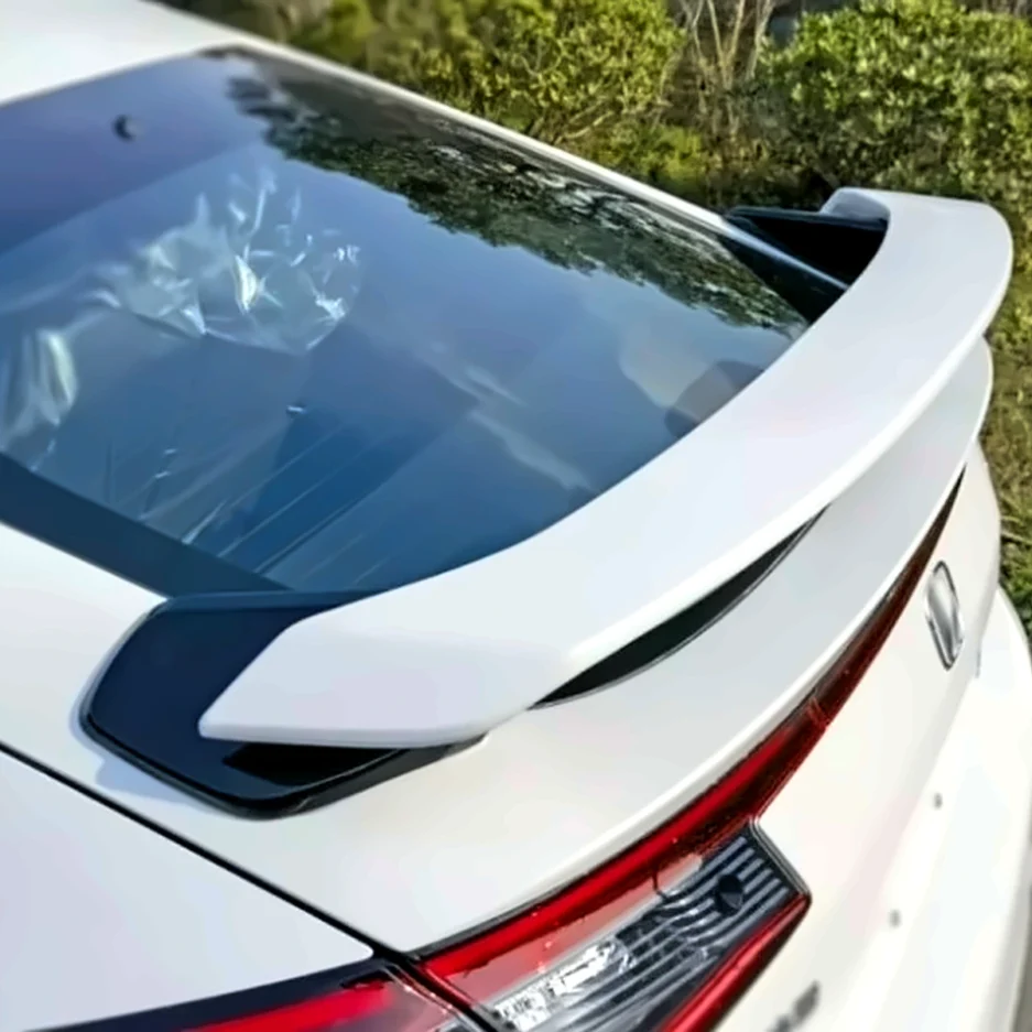 Honda Civic 11th Gen Hatchback Type R Style 2 Tone Rear Spoiler Wing Gloss Black Red Blue White 2022 Plus