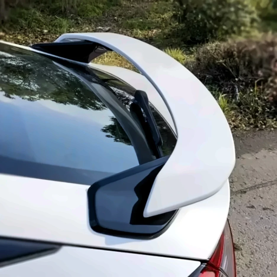 Honda Civic 11th Gen Hatchback Type R Style 2 Tone Rear Spoiler Wing Gloss Black Red Blue White 2022 Plus