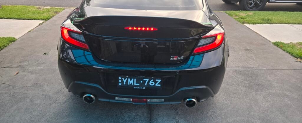 Toyota GR86 Subaru BRZ 2022+ carbon style rear spoiler ZN8 ZD8