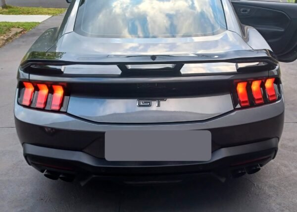 Ford Mustang S650 (2024+) GT Performance Pack Style Spoiler – Gloss Black - Image 9