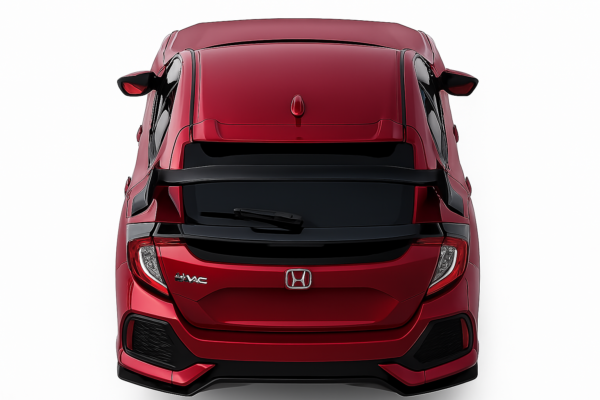 Honda Civic 10th Gen Hatchback Type R-Style Spoiler – Gloss Black - Image 10
