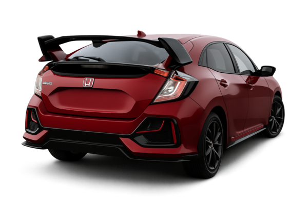 Honda Civic 10th Gen Hatchback Type R-Style Spoiler – Gloss Black - Image 7