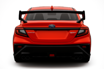 Subaru WRX 4th Gen 2022+ STI Spoiler Wing Gloss Black Finish