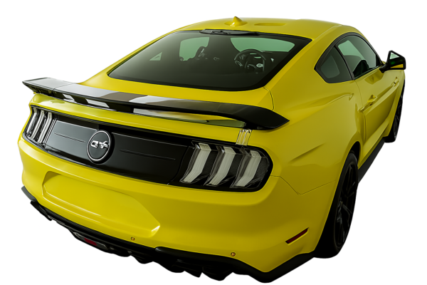 Ford Mustang S550 2015–2023 Performance Pack Rear Spoiler – Gloss Black - Image 7