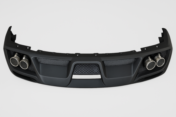 Ford Mustang GT500 FN (2015–2017) Rear Bumper Diffuser – Aggressive GT500 Styling - Image 8