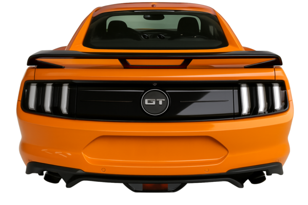 Ford Mustang S550 2015–2023 Performance Pack Rear Spoiler – Gloss Black - Image 2