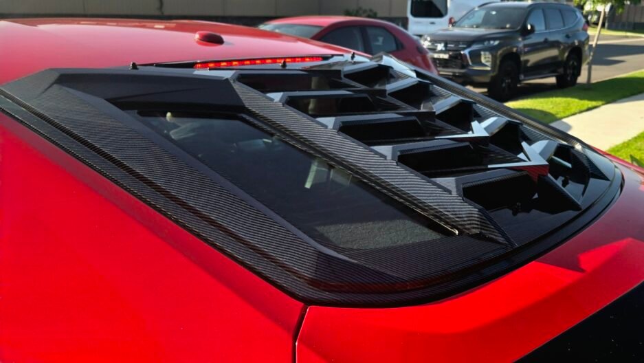 Ford-Mustang-S550-2016-2023-Lambo-Style-Louvers-REal-Instal