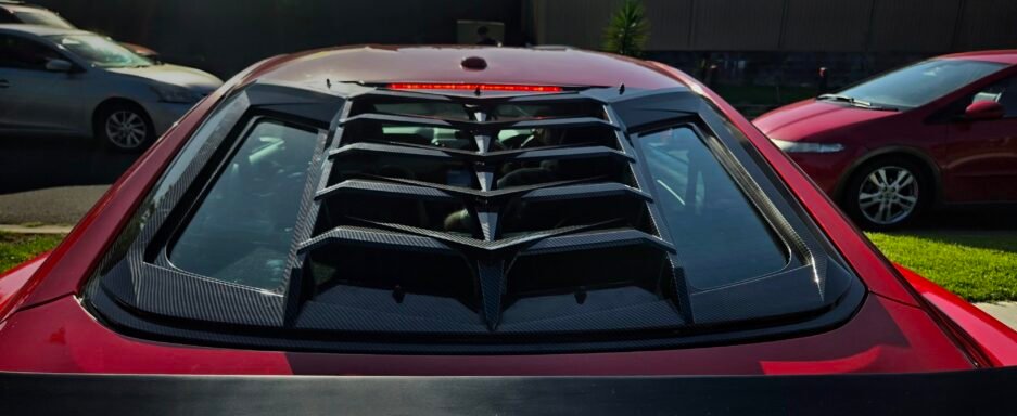 Ford-Mustang-S550-2016-2023-Lambo-Style-Louvers-REal-Instal