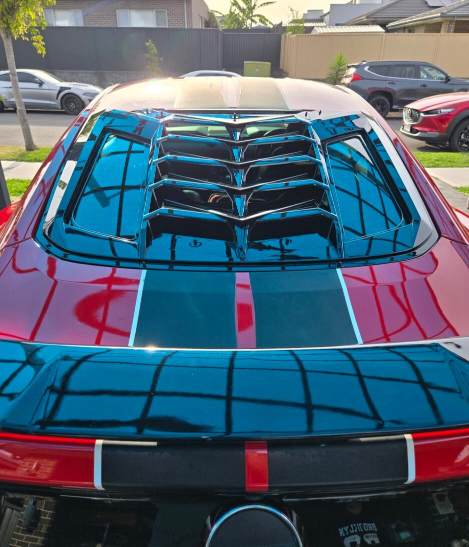 Ford-Mustang-S550-2016-2023-Lambo-Style-Louvers-REal-Instal