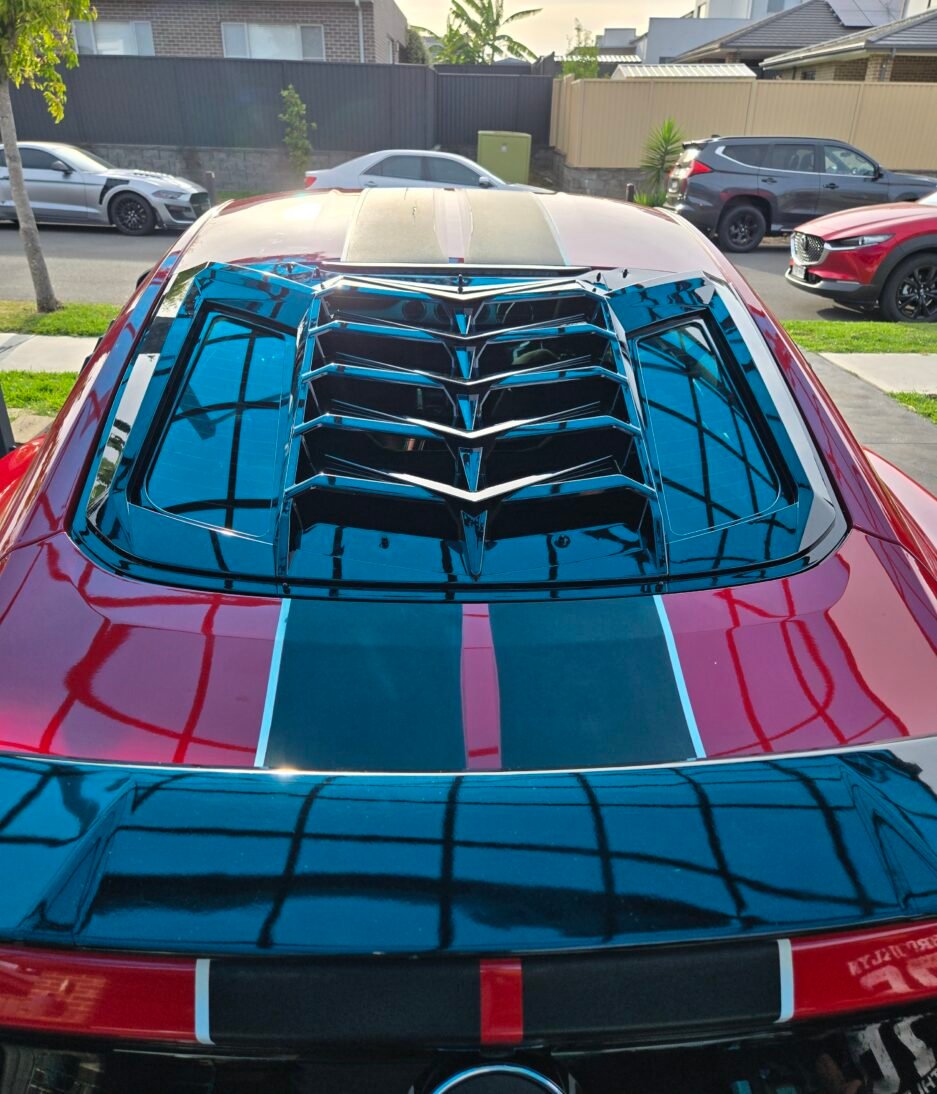 Ford-Mustang-S550-2016-2023-Lambo-Style-Louvers-REal-Instal