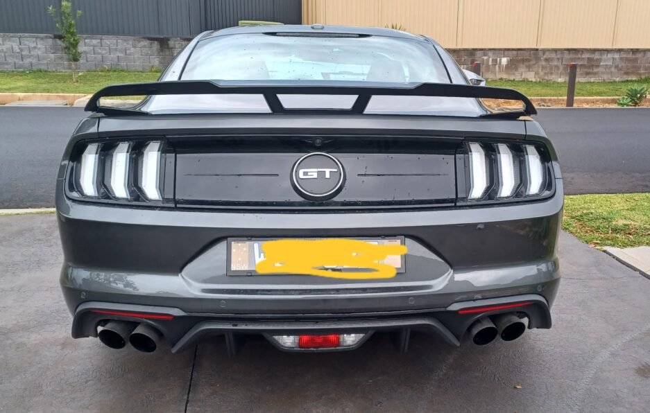 Ford-Mustang-S550-2016-2023-Performance-Pack-Supplier Gloss Black-Real-Install