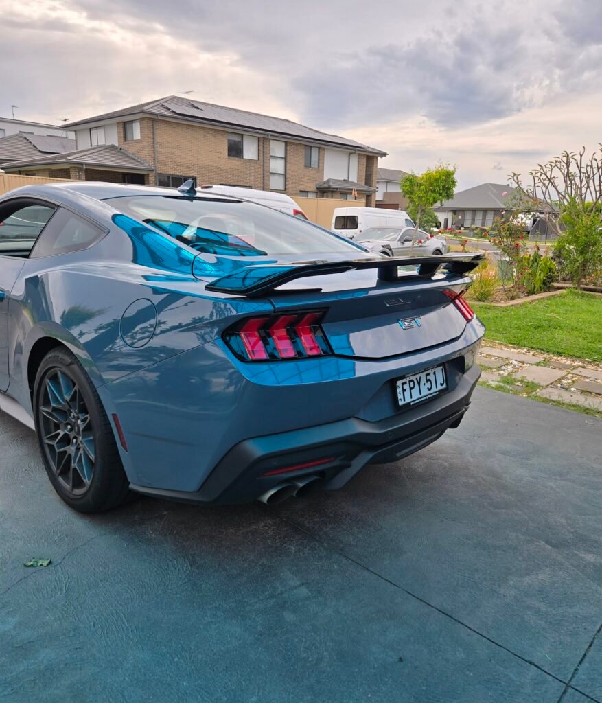 Ford Mustang S650 Performance Spoiler Installed