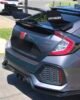 Honda Civic FK7 Hatchback Mugen JDM Style Rear Spoiler 2016-2021 RS Hatchback White Black Blue Black Red Black All Black