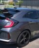 Honda Civic FK7 Hatchback Mugen JDM Style Rear Spoiler 2016-2021 RS Hatchback White Black Blue Black Red Black All Black