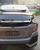 Honda Civic 10th Gen Hatchback TypeR Spoiler Real Install back side