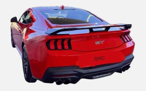 Ford Mustang S650 (2024+) GT Performance Pack Style Spoiler – Gloss Black - Image 2
