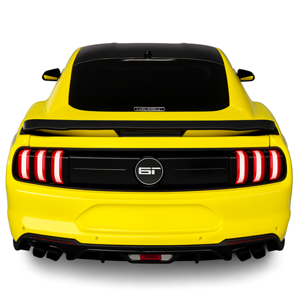 Ford Mustang S550 2015–2023 Performance Pack Rear Spoiler – Gloss Black - Image 10