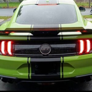 Ford Mustang GT500 Style Rear Spoiler with Gurney Flap – Aggressive Performance Aesthetic