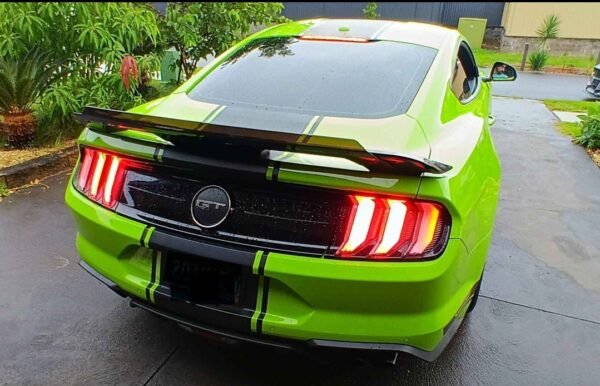 Ford Mustang GT500 Style Rear Spoiler with Gurney Flap – Aggressive Performance Aesthetic - Image 4