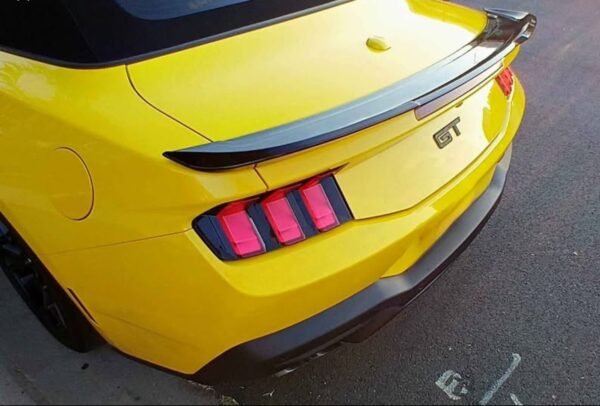 Ford Mustang S650 2024+ Blade Spoiler – Gloss Black Finish - Image 5