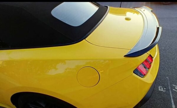 Ford Mustang S650 2024+ Blade Spoiler – Gloss Black Finish - Image 4
