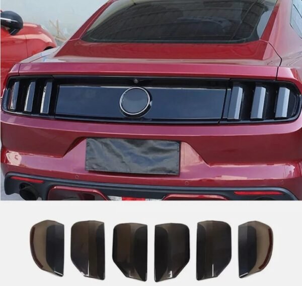 Ford Mustang Tail Light Covers – Smoked Finish (Set of 6) - Image 4