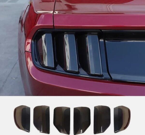 Ford Mustang Tail Light Covers – Smoked Finish (Set of 6) - Image 6