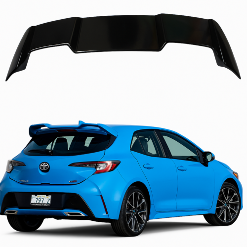 Roof Spoiler for Toyota Corolla Hatchback (2019–2022) – Gloss Black Finish