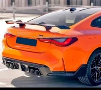 BMW M3 & M4 Track Style Rear Spoiler – Gloss Black