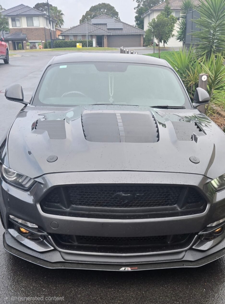 Ford-Mustang-S550-FM-2015-2017-GT500-Shelby-KR-Style-Bonnet-Real-Install