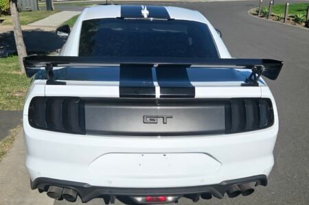 Ford Mustang S550 Decklid Panel with GT Badge Real install