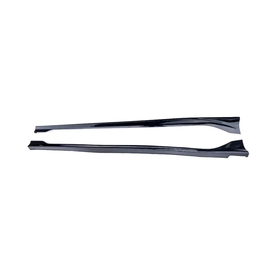 Honda Civic 11th Gen Side Skirts Sporty Style Gloss Black 2022 Plus Sedan Hatchback