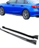 Honda Civic 11th Gen Side Skirts Sporty Style Gloss Black 2022 Plus Sedan Hatchback