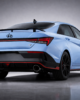 Hyundai i30 Sedan CN7 gloss black OEM style boot spoiler