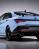 Hyundai i30 Sedan CN7 gloss black OEM style boot spoiler