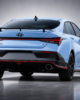 Hyundai i30 Sedan CN7 gloss black OEM style boot spoiler