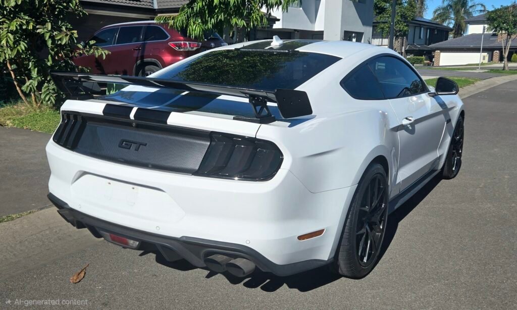 Ford Mustang S550 Smoked Tail Light Covers Real Install