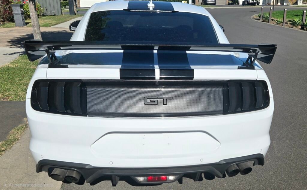 Ford Mustang S550 Smoked Tail Light Covers Real Install