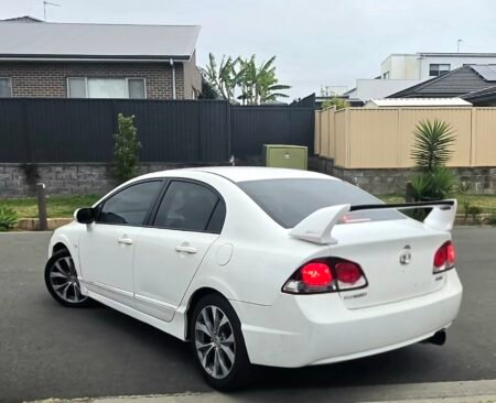 Honda Civic 8th & 9th Gen Sedan Type R Style Rear Spoiler Gloss Black & 2 Tone 2006–2015
