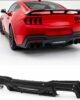 Ford Mustang S650 rear diffuser matte black 2024 rear view