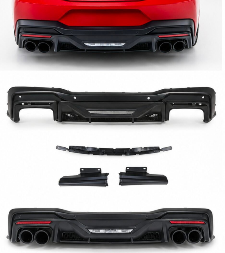 Ford Mustang S650 GT EcoBoost rear diffuser aggressive styling