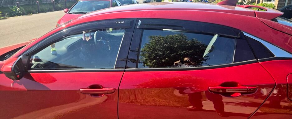 Honda Civic 10th Gen Hatch Window Visors Real Install