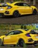 Honda Civic 10th Gen Hatchback RGB smoked tail lights FK7 RS 2016 to 2021 app controlled colour changing rear lights