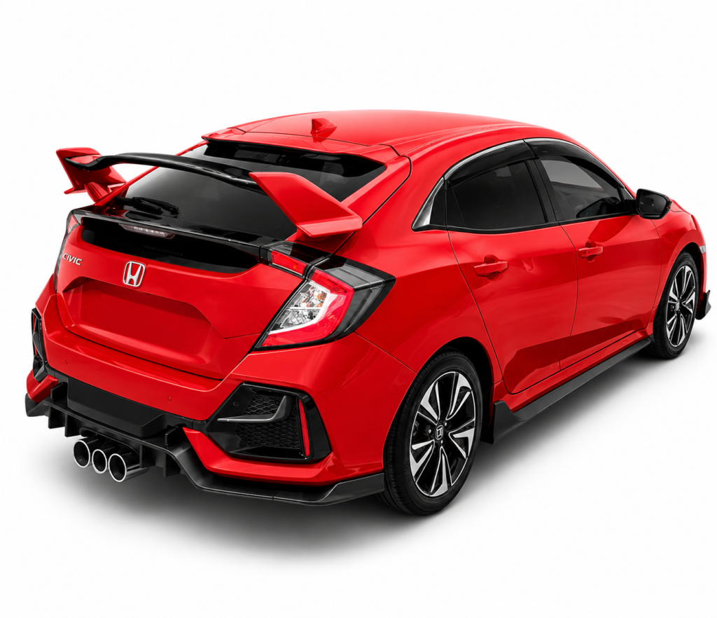 Honda Civic 10th Gen Hatchback RS Type R Style Rear Diffuser 2016–2021