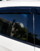Honda Civic 10th Gen Hatchback Window Visors Rain Visors Weather Shields Smoked Black 2016-2021 Set of 4