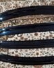 Honda Civic 10th Gen Hatchback Window Visors Rain Visors Weather Shields Smoked Black 2016-2021 Set of 4
