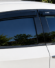 Honda Civic 10th Gen Hatchback Window Visors Rain Visors Weather Shields Smoked Black 2016-2021 Set of 4