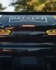 Mitsubishi Lancer RGB animation DRL tail lights 2007–2018 smoked rear lamps installed rear view