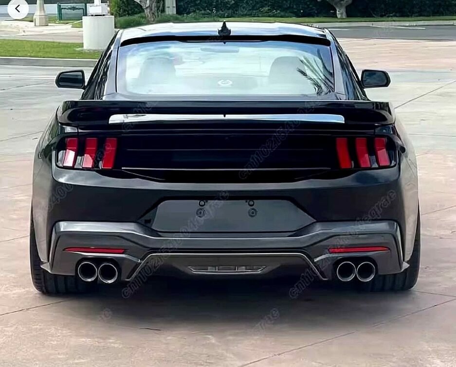 2024 Ford Mustang S650 rear roof spoiler